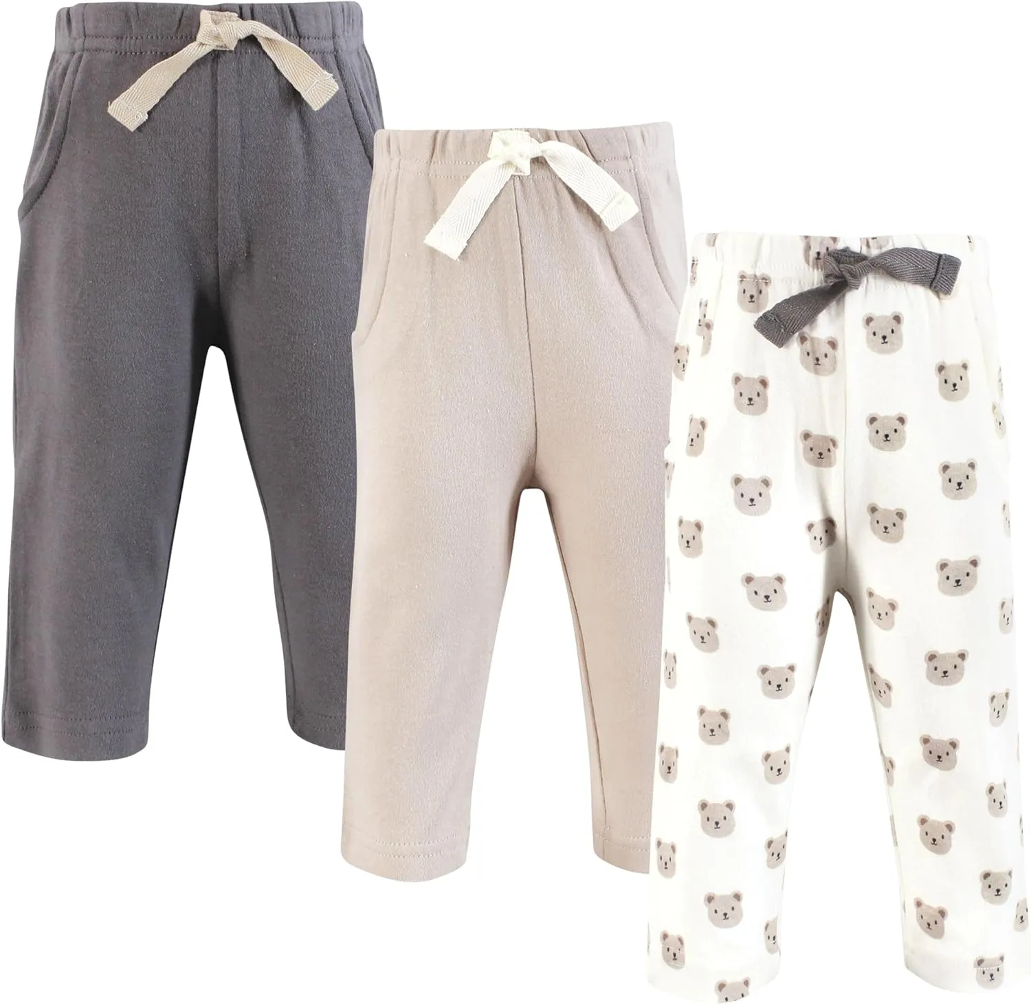 Hudson Baby Unisex Cotton Pants and Leggings, Cozy Cutie, 9-12 Months