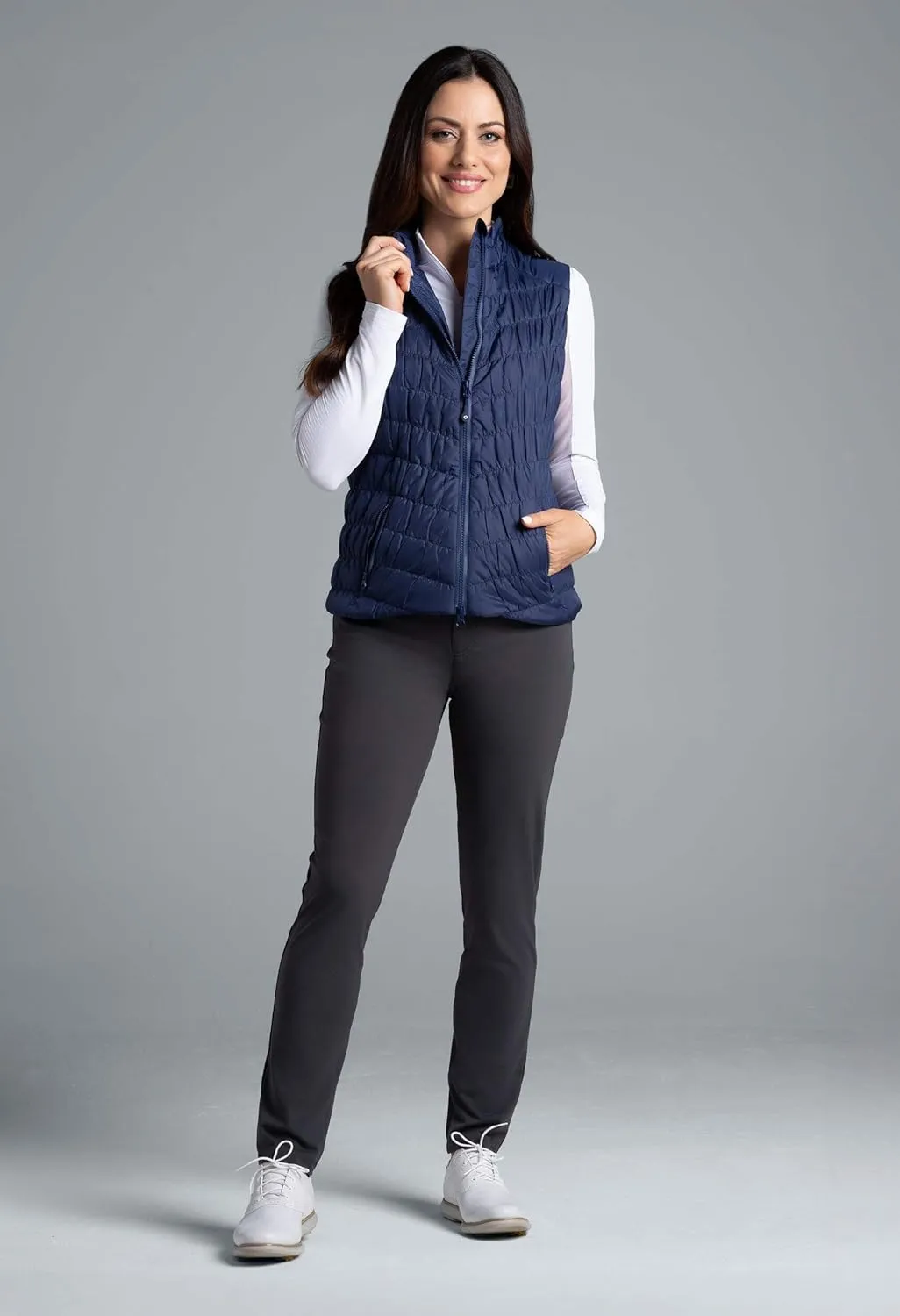 IBKUL Breathable, Light Weight & Warm Sleeveless Solid Vest - 31000