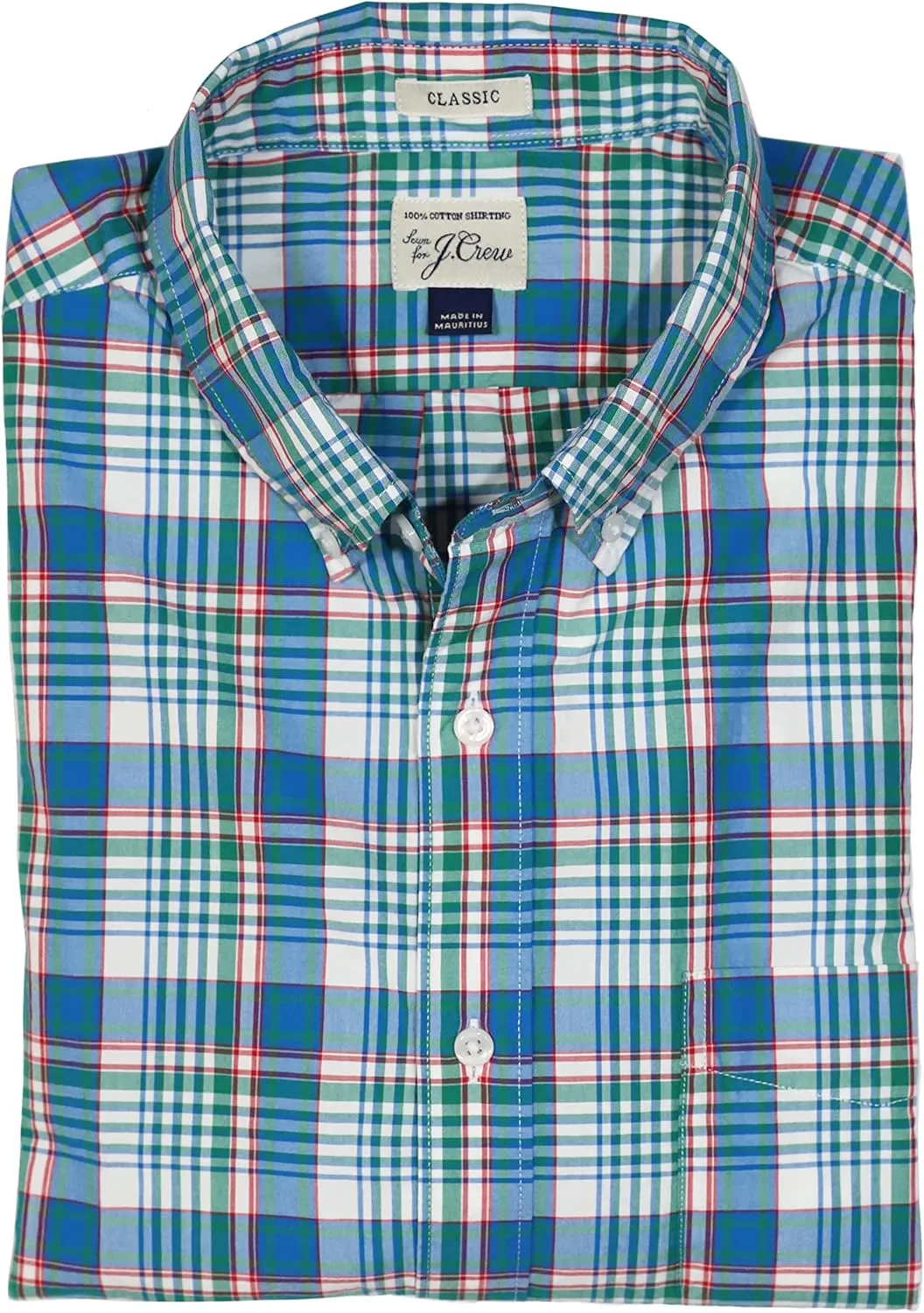 J.Crew Men's Secret Wash Cotton Shirt