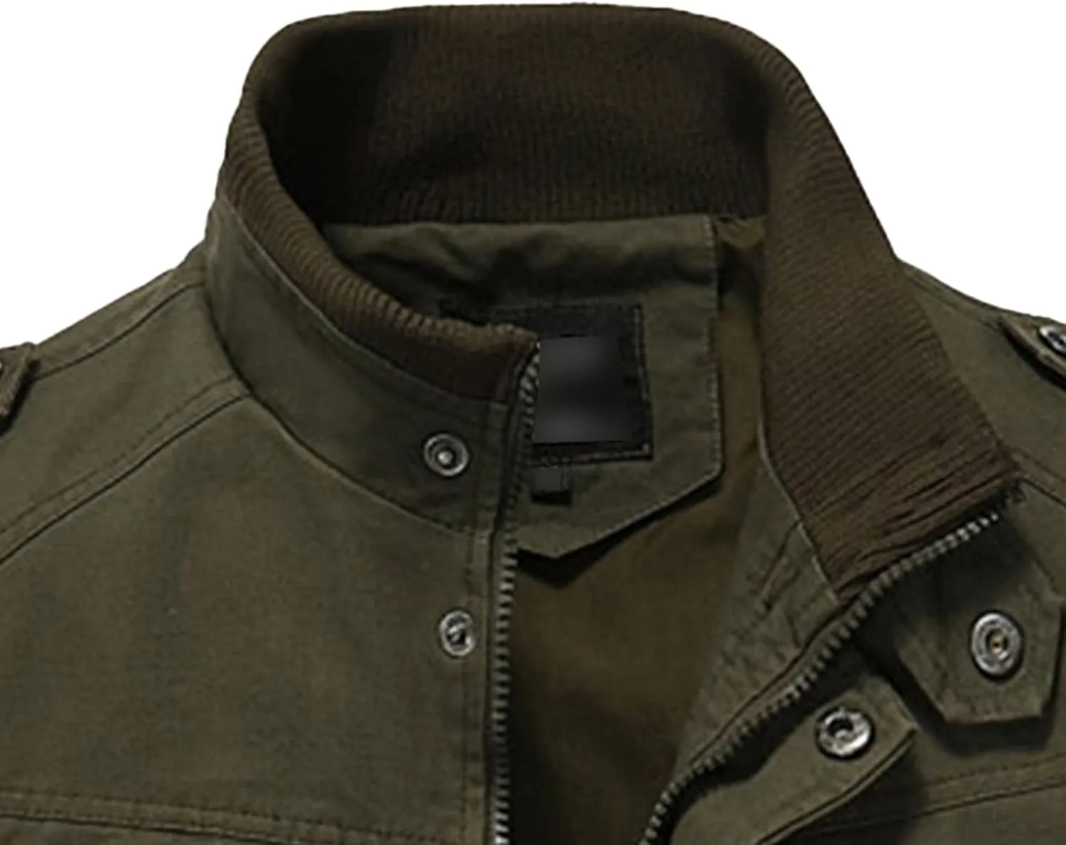 JEShifangjiusu Men Cotton Lightweight Jacket Military Jacket Casual Field Coat Windbreaker Winter Thicken Outwear Jacket Coat