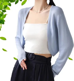 KCRPM Sun Knit Cardigan Women's Thin Ice Silk Coat Shawl, Extractiony Sun Knit Cardigan, 2024 New Summer Uv Blocking Shirts