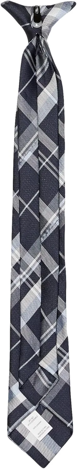 Kenneth Cole Boys' Dress Shirt with Clip-on Tie Set, Sizes 8-20