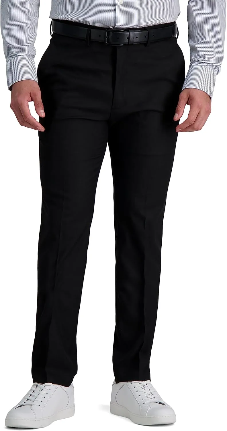 Kenneth Cole REACTION Men's Solid Performance Slim Fit Dress Pant
