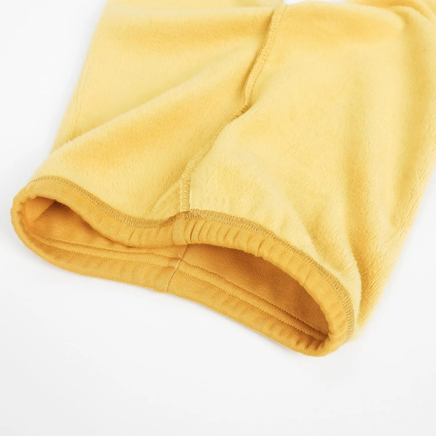 Kiench Girls Winter Leggings Fleece Lined Kids Warm Cotton Pants Pack of 2