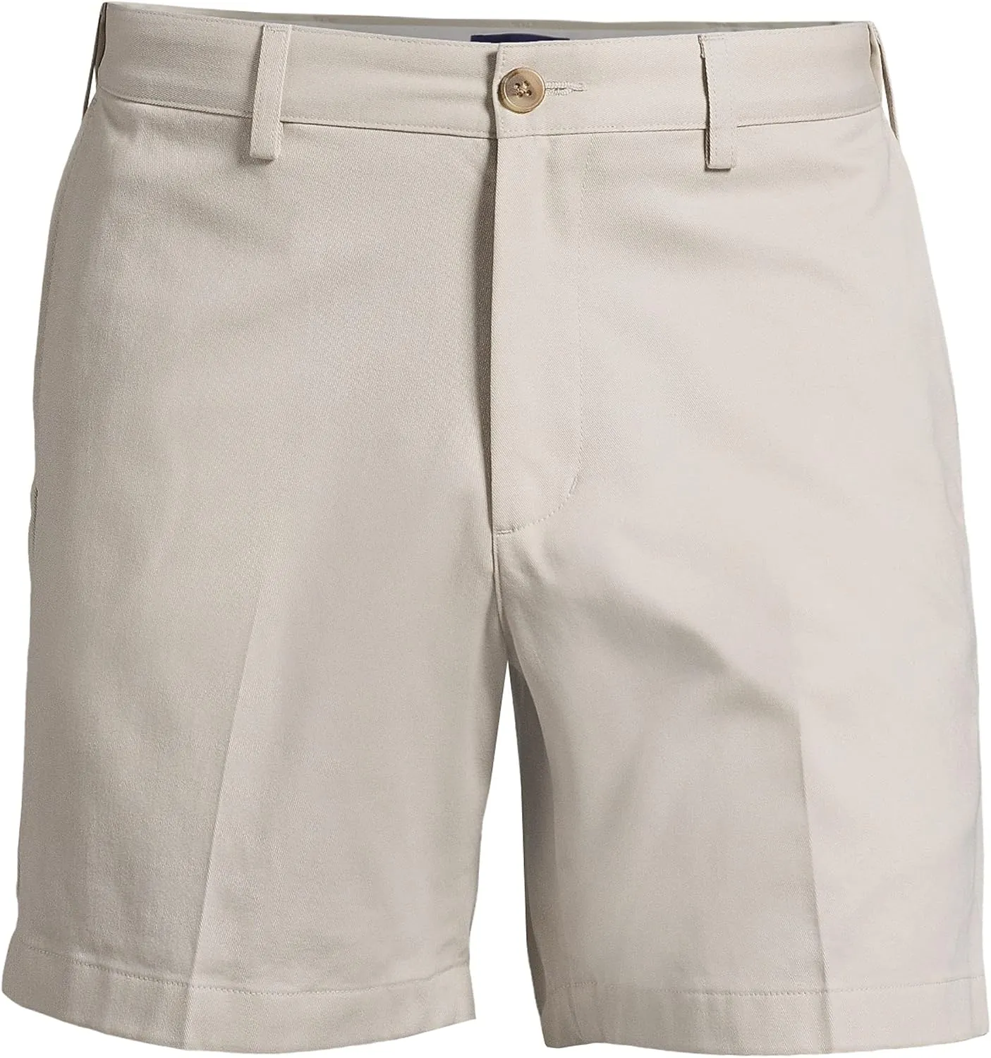 Lands' End Men's Comfort Waist 6" No Iron Chino Shorts
