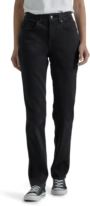 Lee Women's Ultra Lux Comfort with Flex Motion Straight Leg Jean