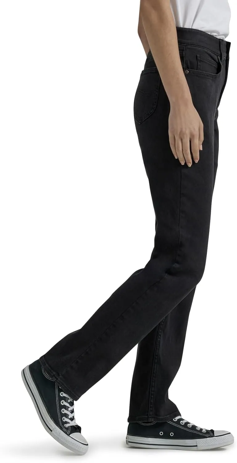 Lee Women's Ultra Lux Comfort with Flex Motion Straight Leg Jean