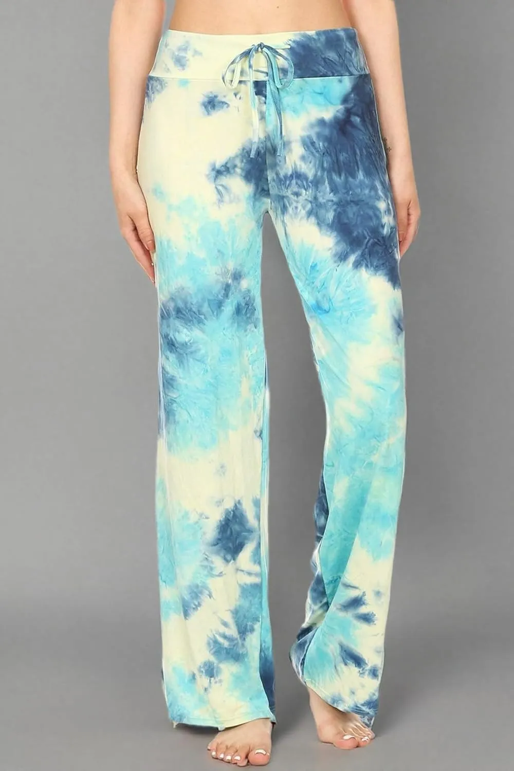 Leggings Depot Women's Casual Long Pajama Lounge Pants Drawstring Sleepwear-Print Design