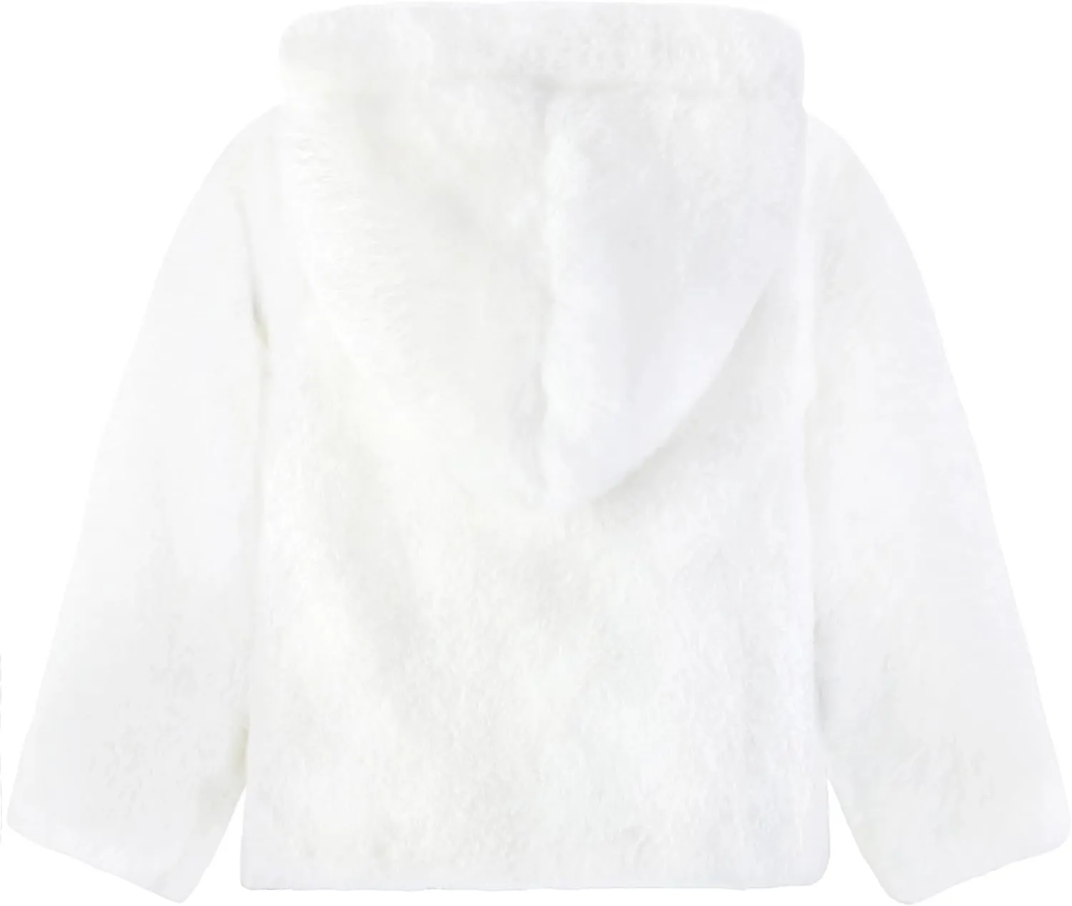 Lilax Girls Cozy Hooded Winter Faux Fur Jacket Coat
