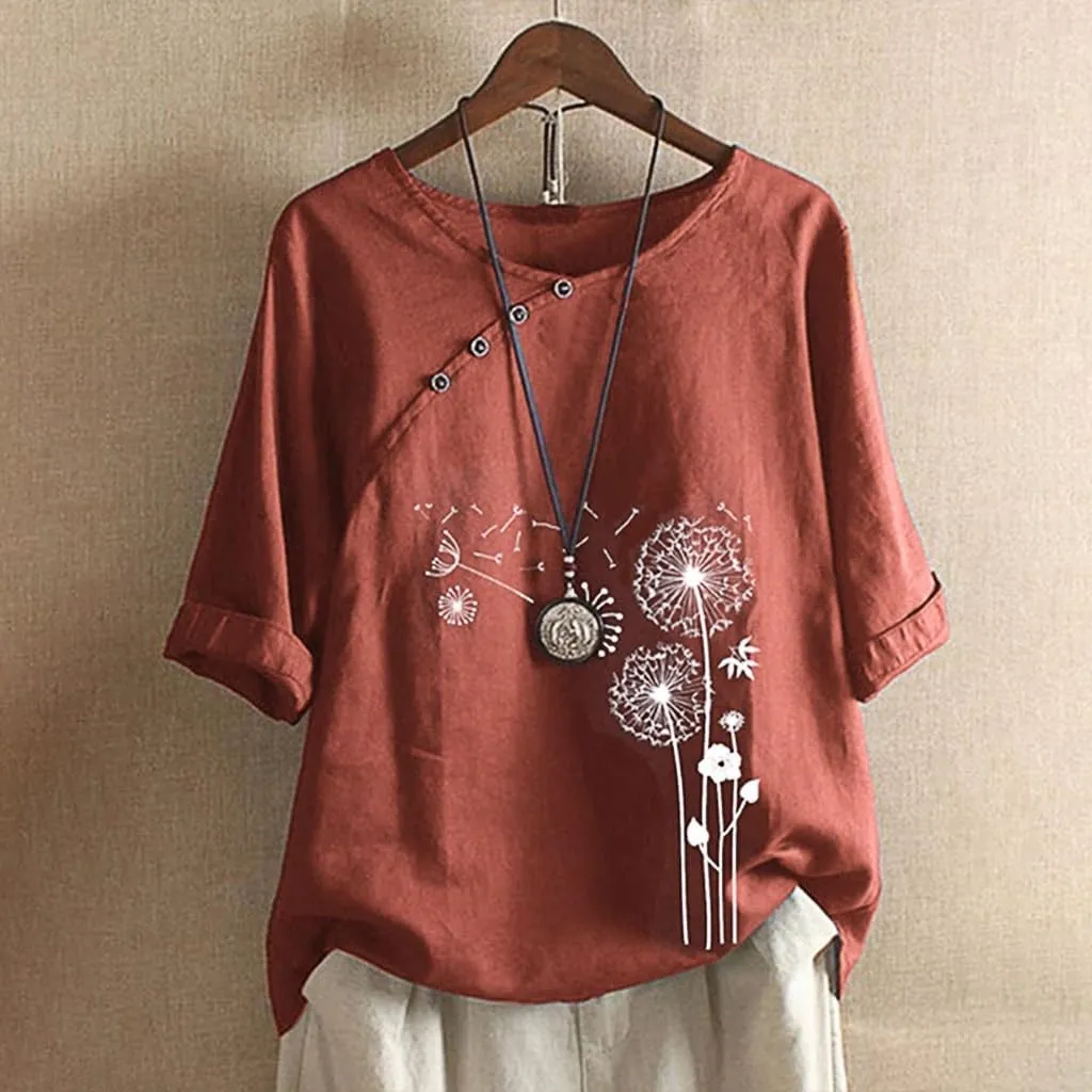 Linen Mens Shirts Summer Tops for Women 2025 Trendy Vacation 3XLt Shirts for Men Big and Tall Funny