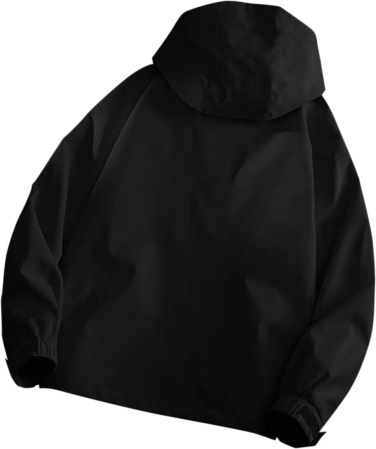 Lmdudan Women Rain Jacket Lightweight Waterproof Coat Hooded Jackets Lightweight Windbreaker Raincoat Outwear with Pockets