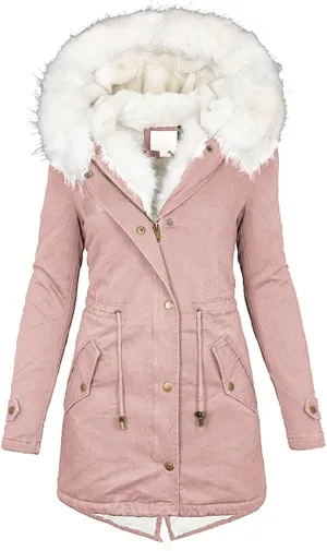 Long Length Quilted Puffer Parka Overcoat Women Slim Thicker Women'S Coat Womens Long-Sleeve Puffer Jacket Womens