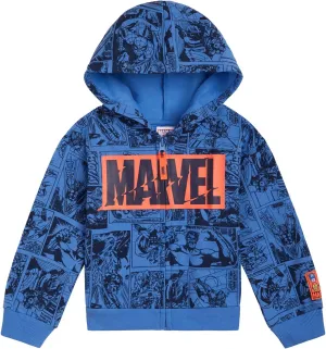 Marvel Avengers Zip Up Hoodie Toddler to Big Kid Sizes (2T - 18-20)