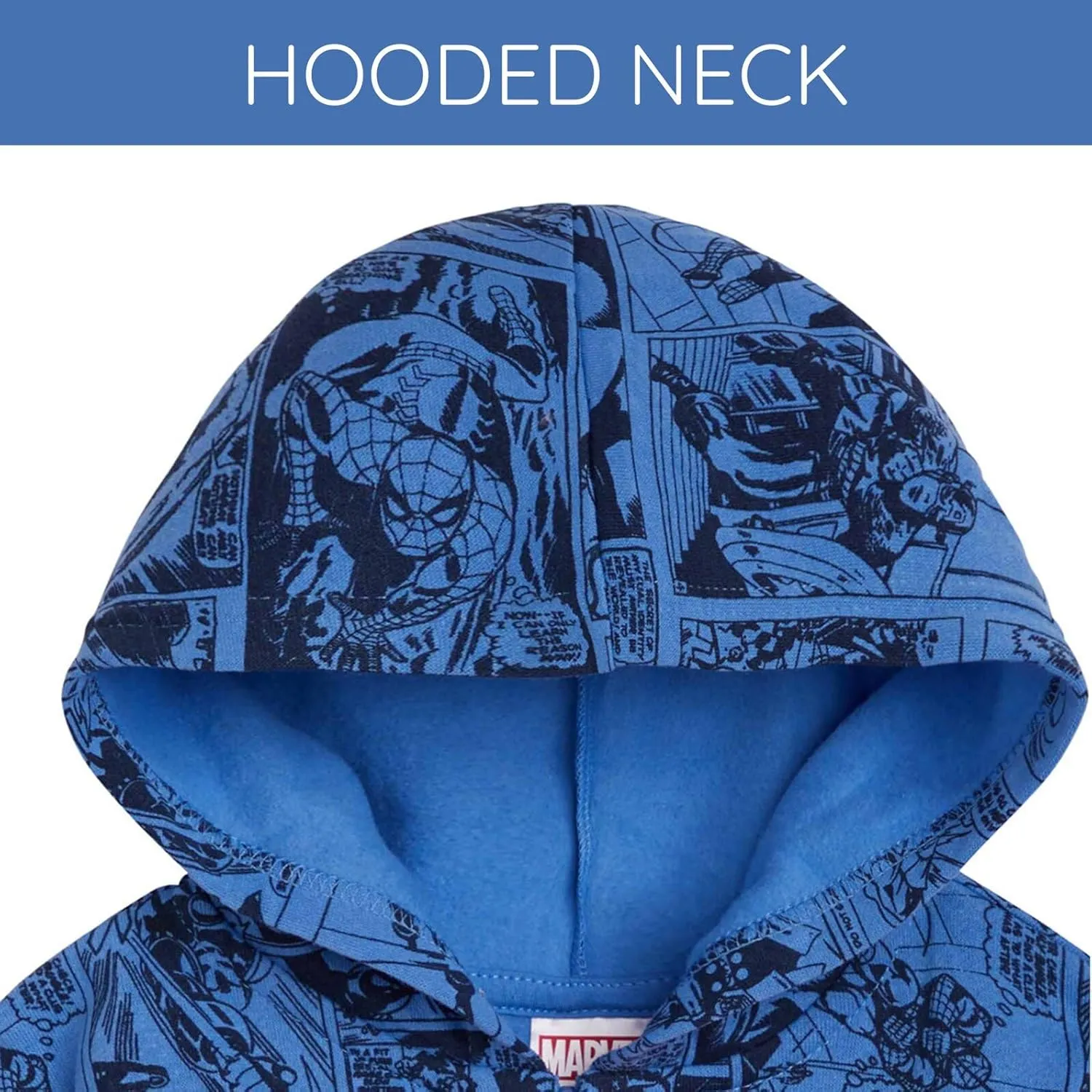 Marvel Avengers Zip Up Hoodie Toddler to Big Kid Sizes (2T - 18-20)