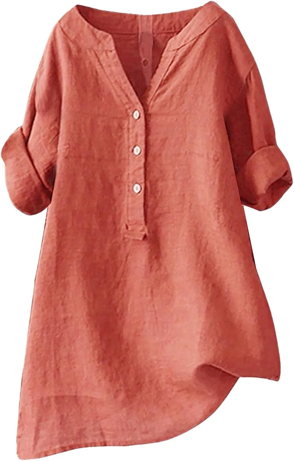 Men Linen Shirt Slim Fit Short Sleeve White Linen Short Sleeve Blouse Summer Tops Trendy