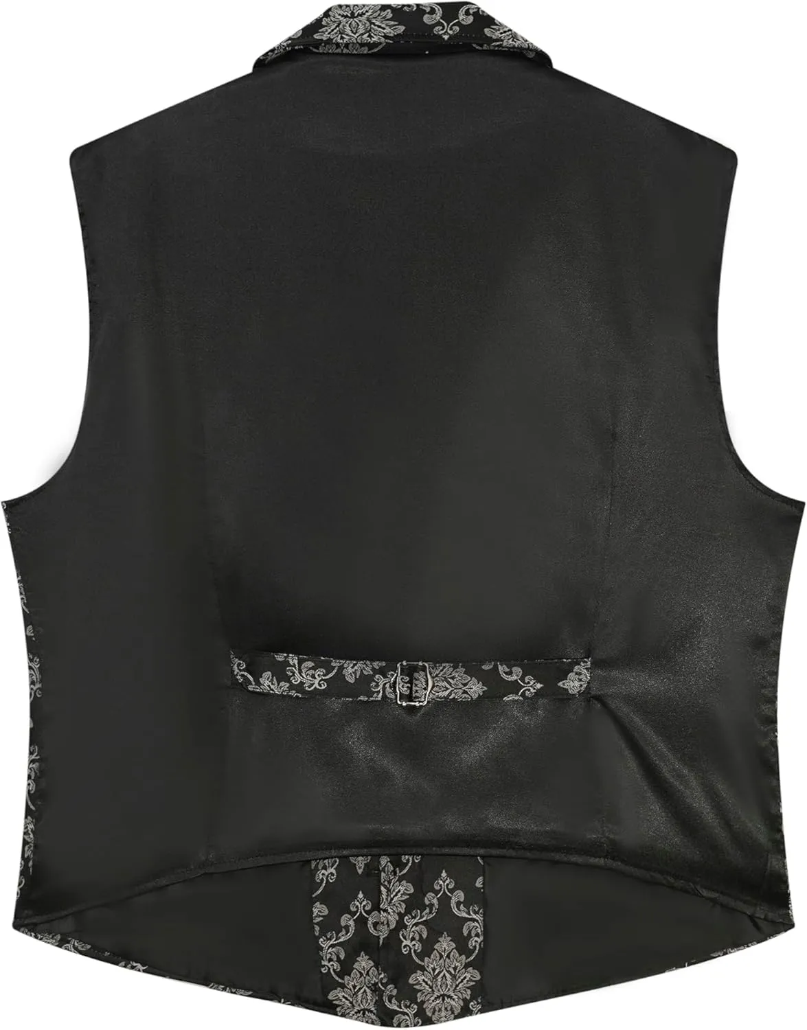 Men Paisley Suit Victorian Vest Steampunk Gothic Waistcoat Floral Vampire Tuxedo Renaissance Goth