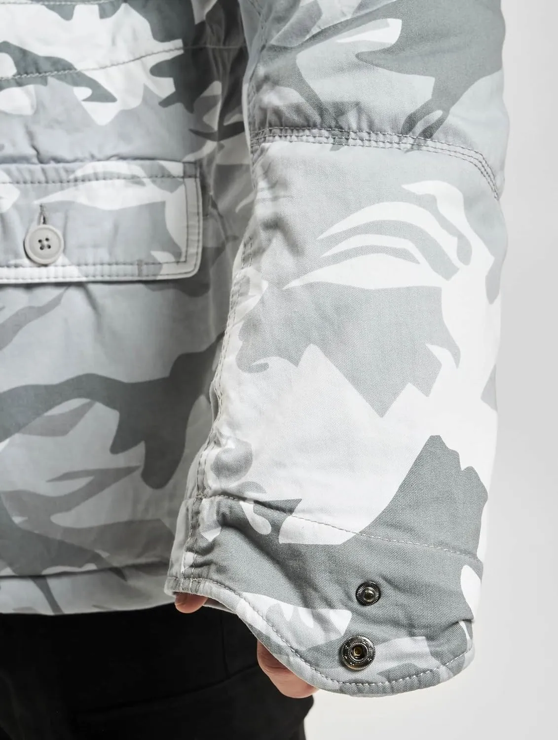 Men Sherpa-Lined Military