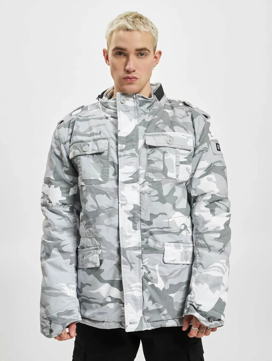 Men Sherpa-Lined Military