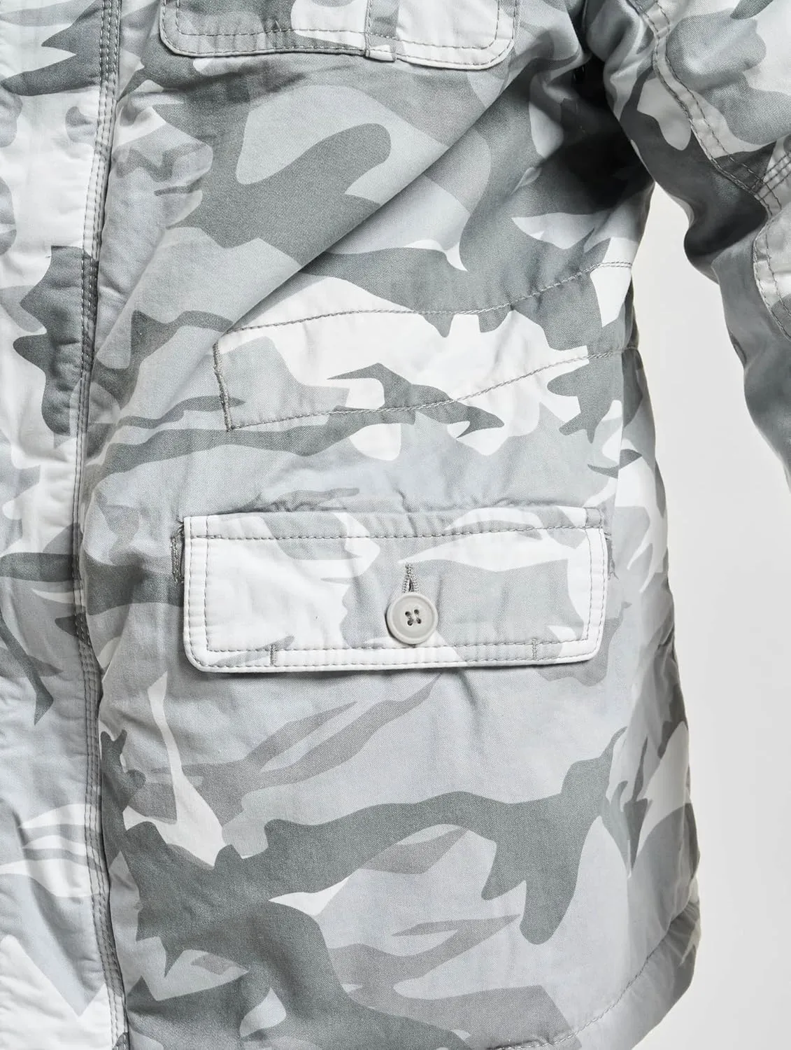 Men Sherpa-Lined Military