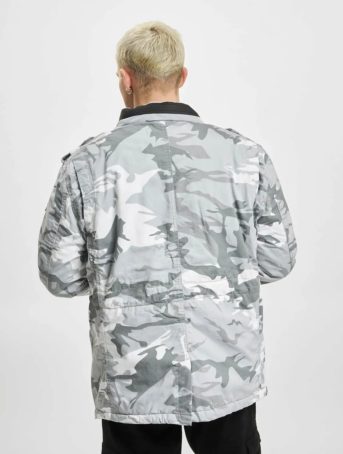 Men Sherpa-Lined Military