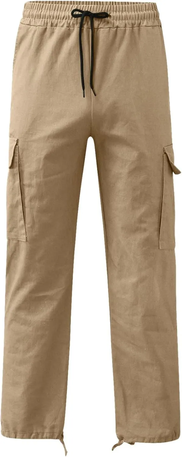 Men Tactical Cargo Pants Outdoor Lightweight Military Combat Trousers Gym Training Workout Joggers Sweatpants Trousers