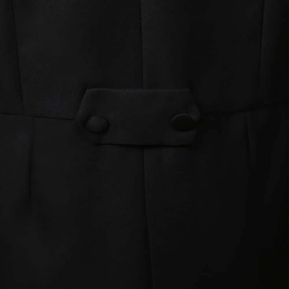 Men Tuxedo Suits Slim Fit Formal Magician Costume Tailcoat Jacket Musician Blazer Coats Prince Party Blazer Embroidery Court