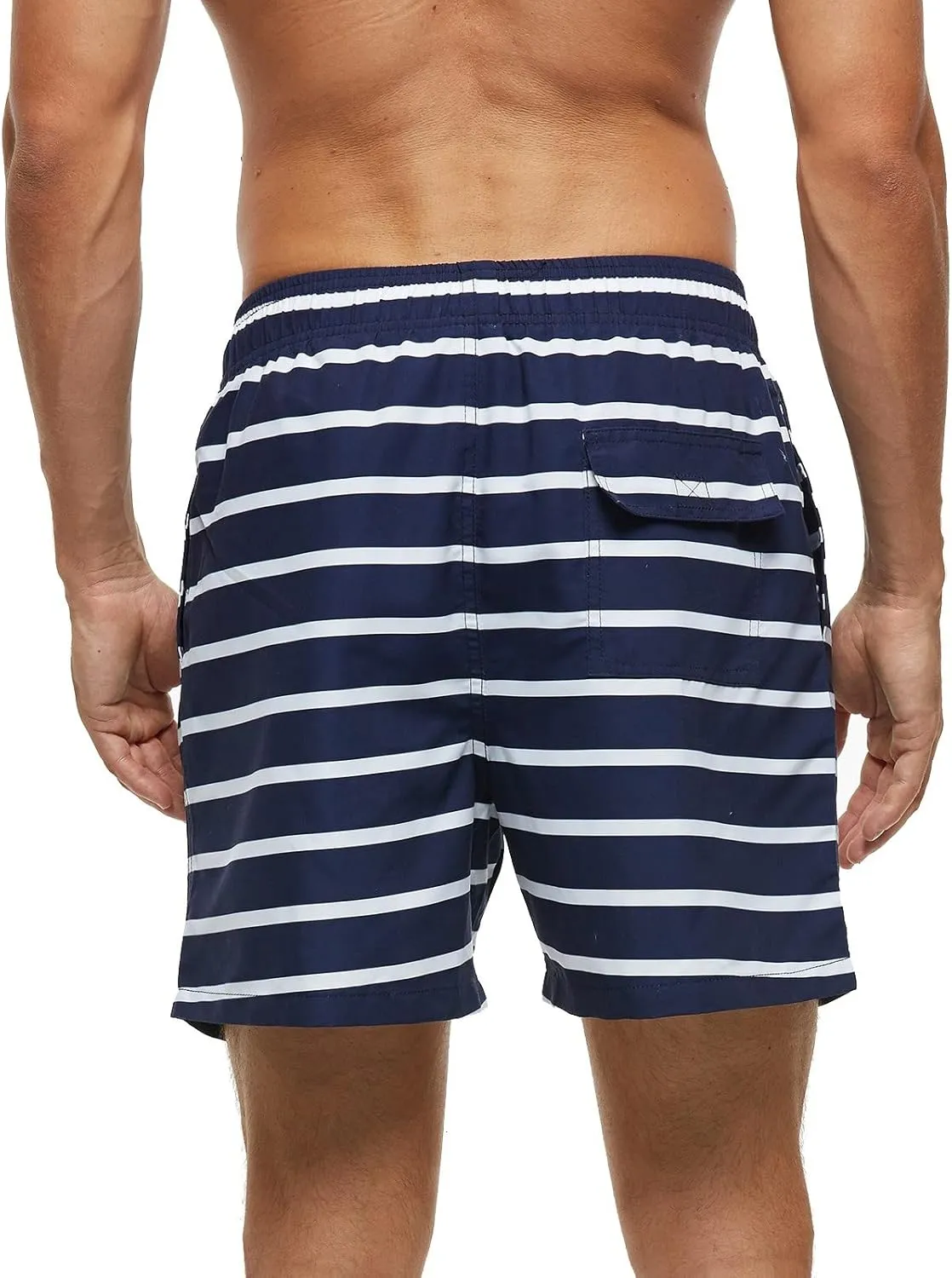 Men's Board Shorts and Fitness Sports Plus Size Five Quick Drying Beach Pants Shorts with Zipper Pockets Beach