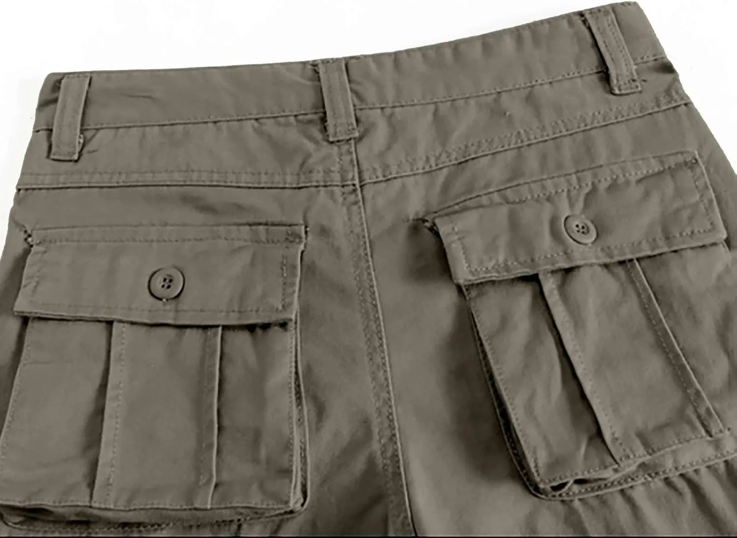 Men's Camo Cargo Pants Straight Leg Tactical Pants Military Army Combat Long Trousers with Multi Pockets