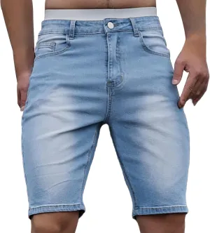 Mens Cargo Shorts Chino Cotton Drawstring Casual Shorts Slim Fit Summer Twill Outdoor Short Pants Stretch Trouser