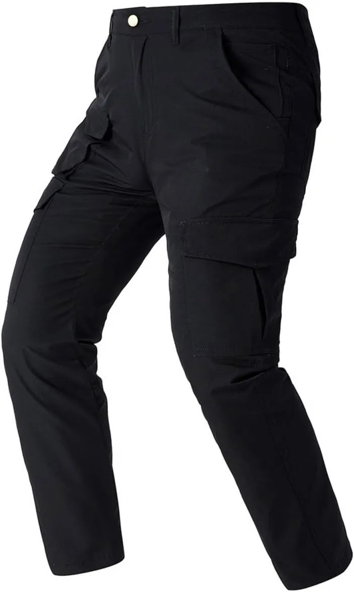 Mens Cargo Work Pants Durable Ripstop Tactical Pant with Pockets Outdoor Water Resistant Hiking Woking Construction Pants