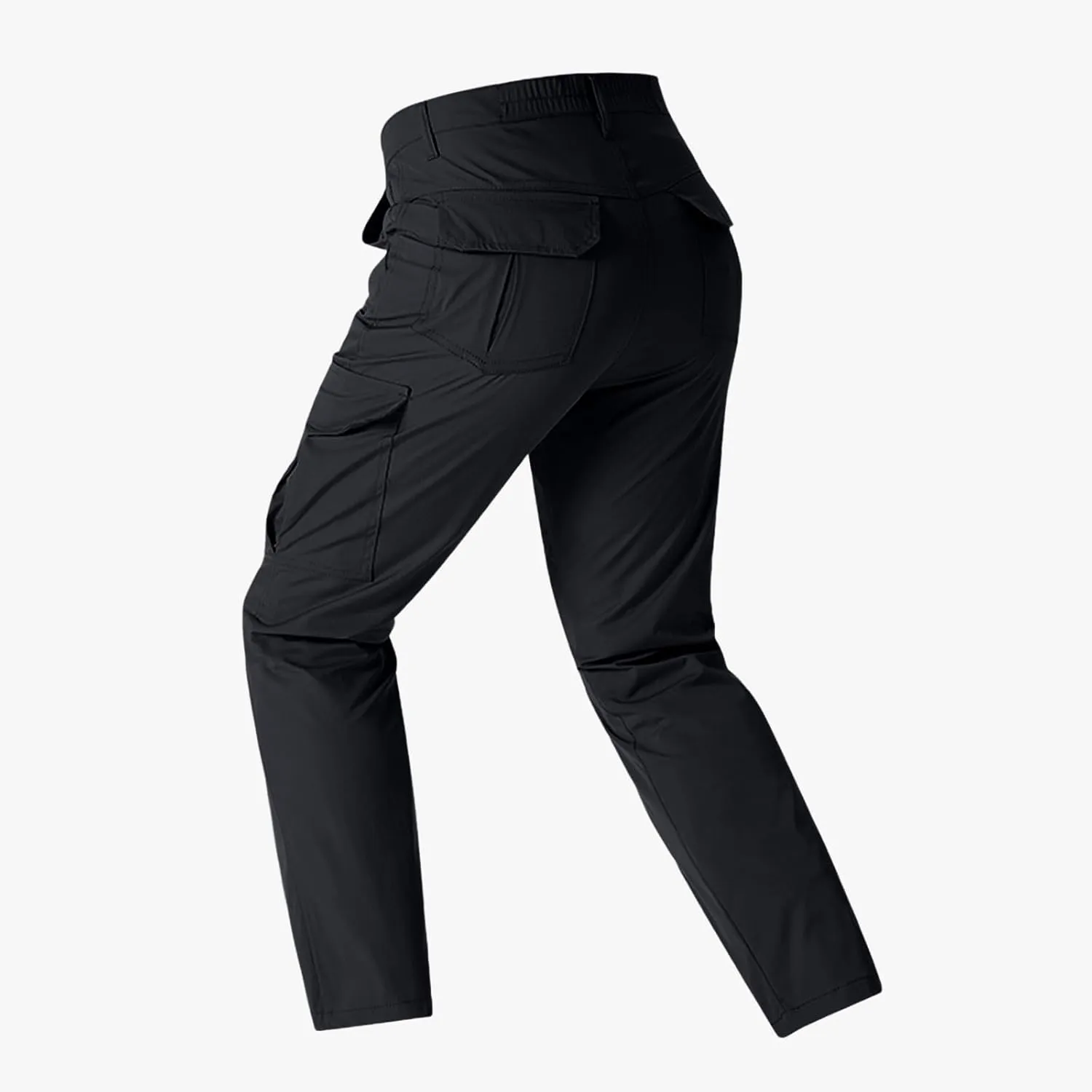 Mens Cargo Work Pants Durable Ripstop Tactical Pant with Pockets Outdoor Water Resistant Hiking Woking Construction Pants