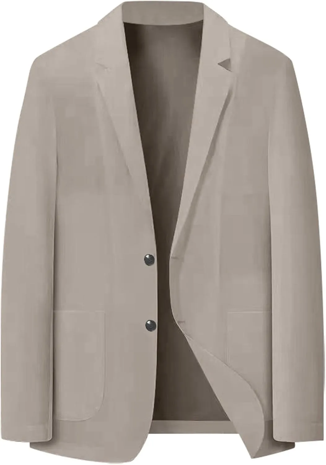 Men's Casual Blazer One Button Sport Coat Slim Fit Lightweight Suit Blazer Jacket