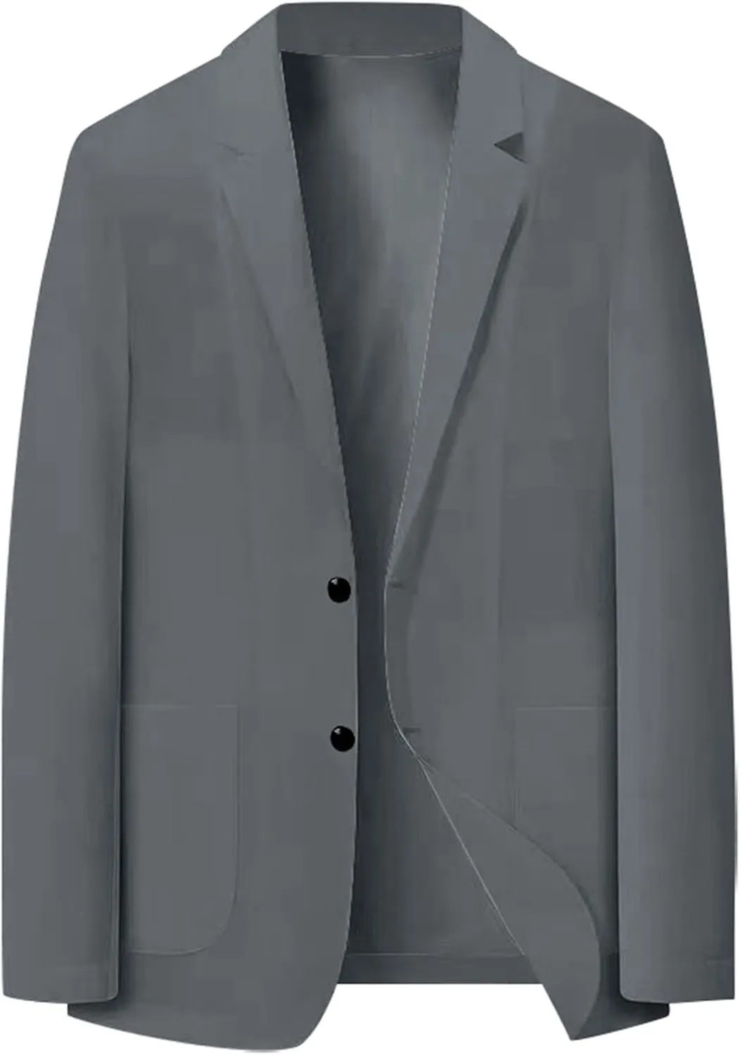 Men's Casual Blazer One Button Sport Coat Slim Fit Lightweight Suit Blazer Jacket