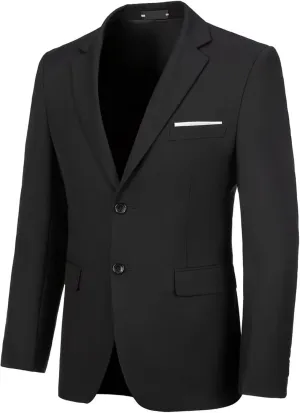 Men's Casual Blazer Suit Jackets Slim Fit Sport Coat Single Breasted Suit Blazers Dinner Party Prom