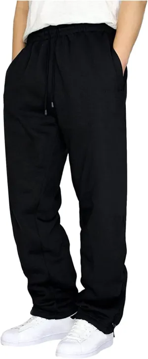 Men's Casual Cargo Pants Workout Joggers Stretch Sweatpants Hiking Drawstring Pants with Multi Pockets