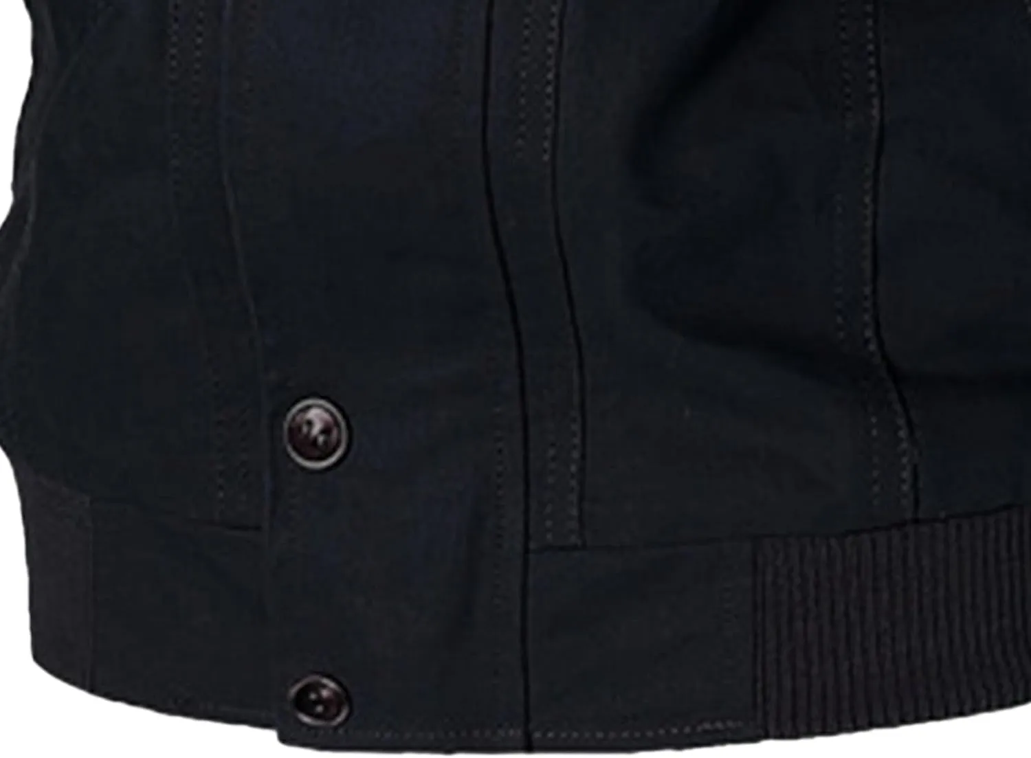Men's Casual Cotton Military Jacket Lightweight Full Zip Jacket Field Windbreaker Bomber Jackets Cargo Coat