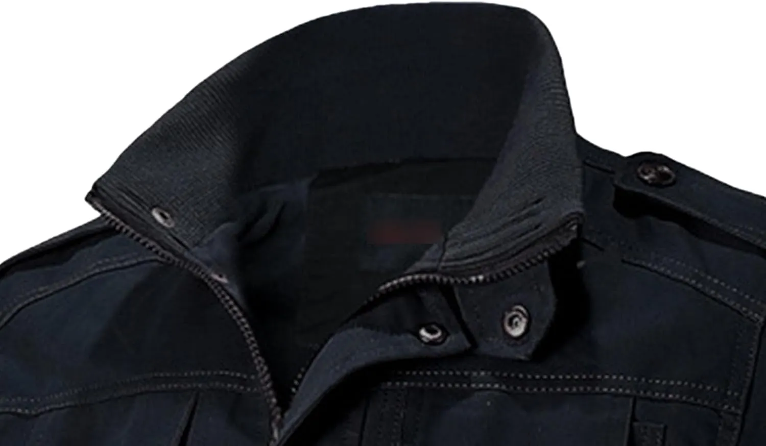 Men's Casual Cotton Military Jacket Lightweight Full Zip Jacket Field Windbreaker Bomber Jackets Cargo Coat