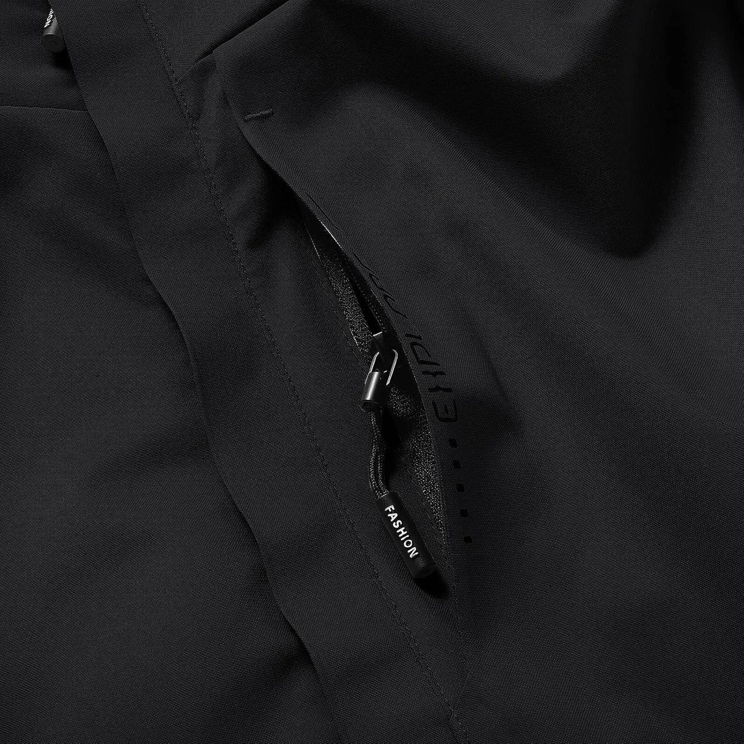 Men's Casual Detachable Hood Long Sleeve Full Zip Coat Hiking Outdoor Waterproof Windbreaker Warm Hoodie Jacket