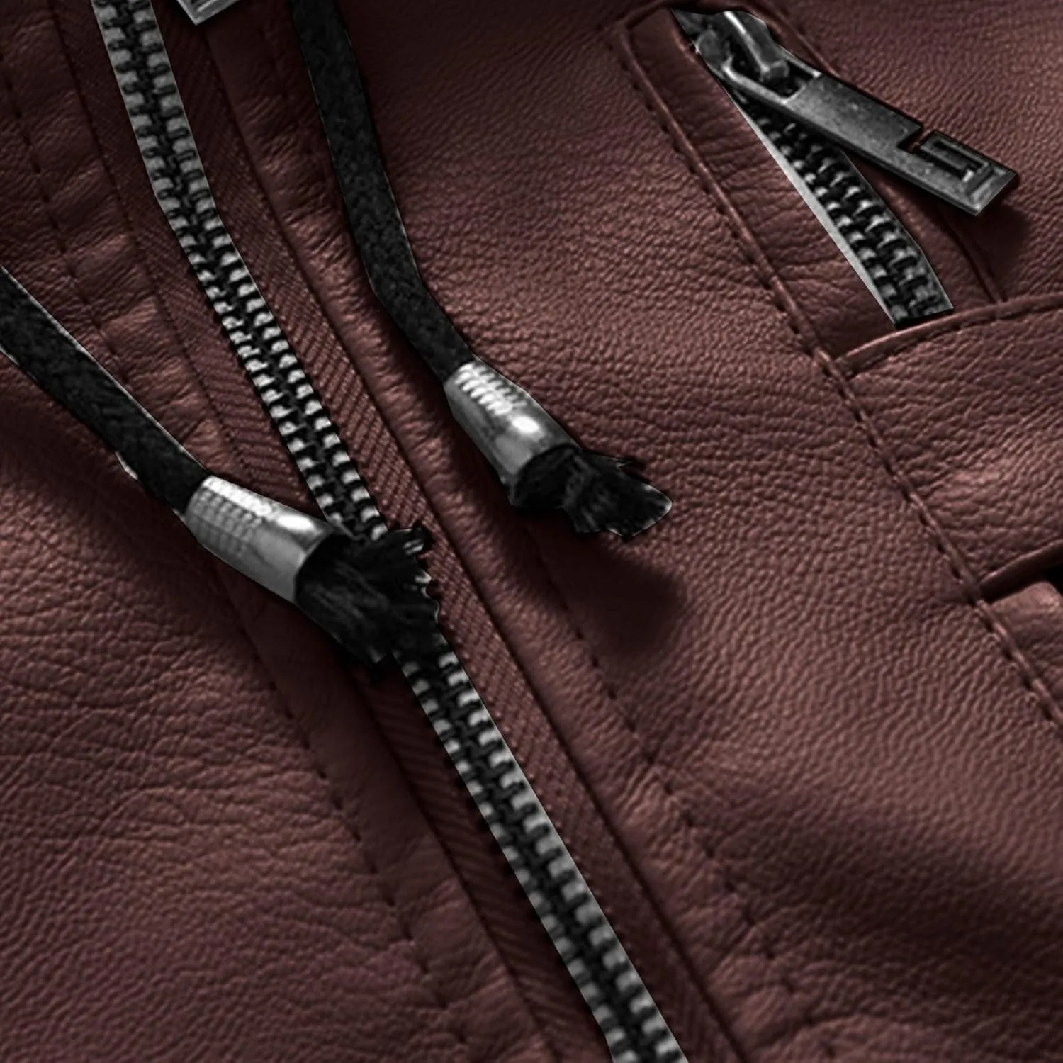 Mens Faux Leather Jacket with Hood Motorcycle Jacket Casual Warm Winter Coat Zipper Lightweight Biker Outwear Hoodies