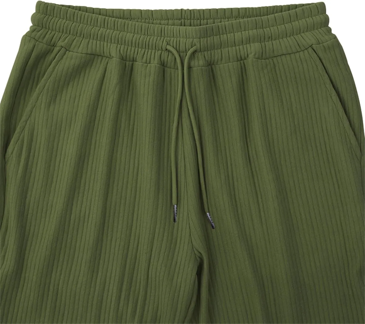 Mens Lightweight Hiking Travel Pants Athletic Breathable Fishing Active Jogger Leisure Pants Drawstring Tactical Solid Pants