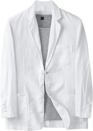 Men's Linen Suit Blazer Jacket Two Button Suits Jackets Lightweight Sports Coat Solid Color Blazers