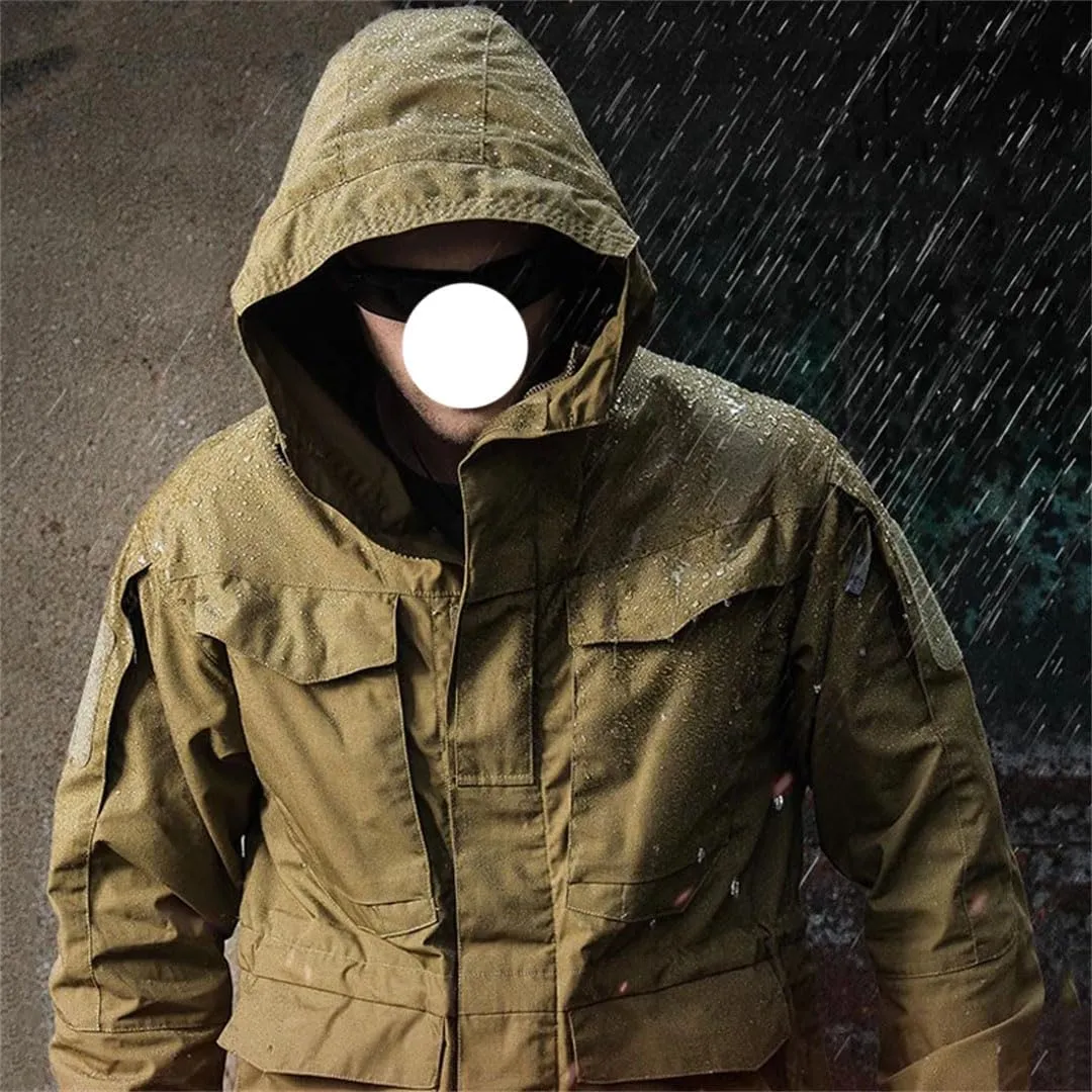 MenS M65 Field Jacket - Military-Style Windproof Layer for Tactical Training Sessions