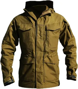 MenS M65 Field Jacket - Military-Style Windproof Layer for Tactical Training Sessions
