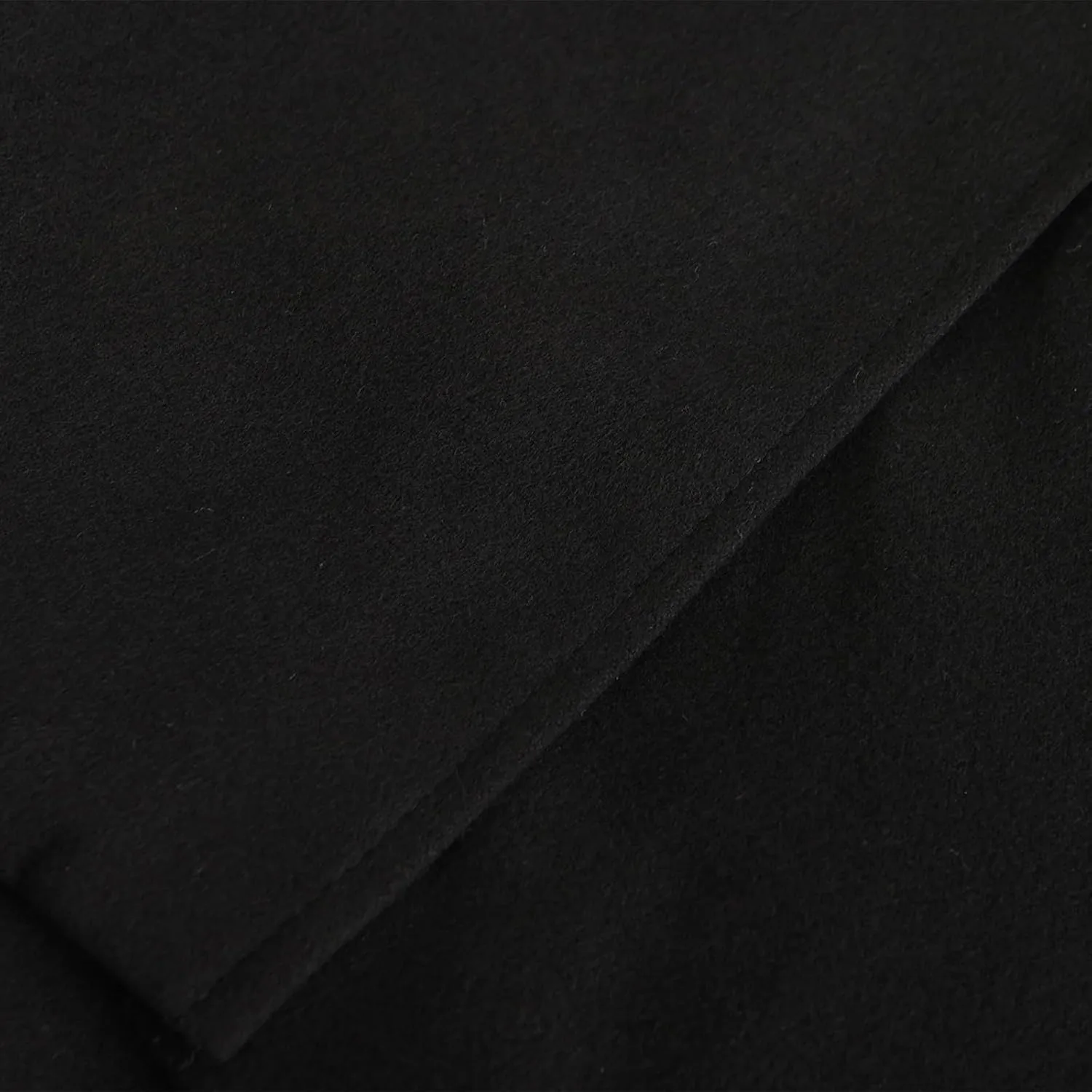 Men's Single Breasted Winter Pea Coat Warm Wool Blend Casual Overcoat with Pockets