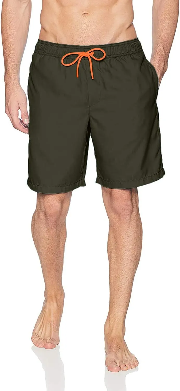 Mens Slim Fit Swim Shorts Quick with Inner Casual Pants Men's Shorts Men's Swimwear Beach Shorts Bathing Suits for