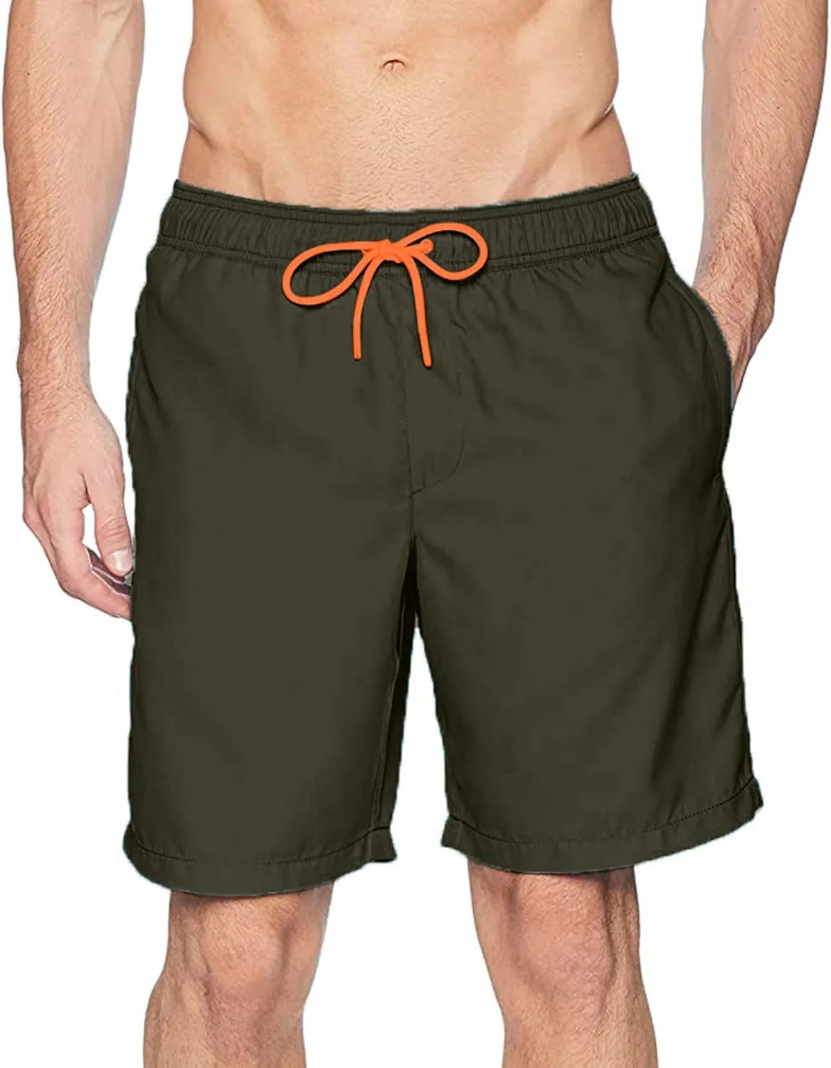 Mens Slim Fit Swim Shorts Quick with Inner Casual Pants Men's Shorts Men's Swimwear Beach Shorts Bathing Suits for