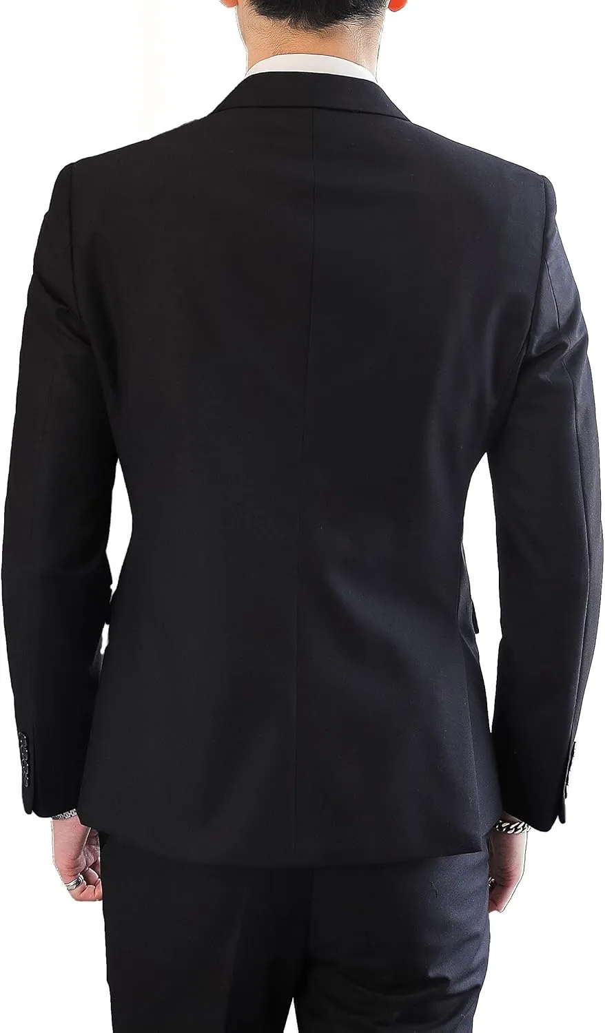 Mens Suit Jacket Double Breasted Blazer Men Slim Fit Casual Prom Wedding Daily Tux Suit Coats Blazer