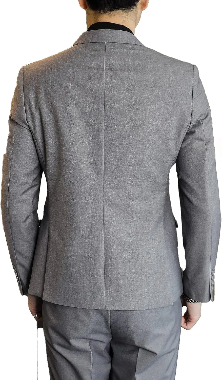 Mens Suit Jacket Double Breasted Blazer Men Slim Fit Casual Prom Wedding Daily Tux Suit Coats Blazer