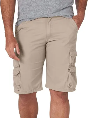 Men's Summer Classic cargo shorts,Casual Straight Solid Cargo Shorts Multi-Pocket Trousers Hiking Work Shorts