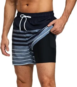 Men's Swim Trunks Quick Dry Beach Board Shorts Bathing Suit Swimwear